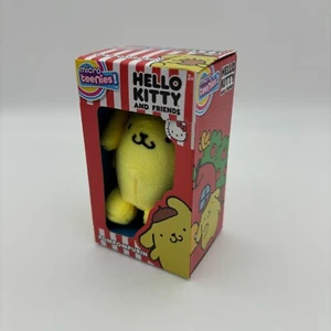HELLO KITTY & FRIENDS Micro Teenies POMPOMPURIN 3” Micro Mini Stuffed Plush NEW - Picture 1 of 3
