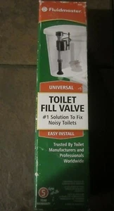 Fluid master Universal Toilet Fill Valve - 400A Easy Install Brand New In Box - Picture 1 of 2