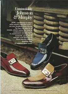 1970s Johnston & Murphy Shoes 1973 Fashion Mens Photo Vintage Print Ad Decor - Picture 1 of 1