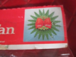 PAPER FANTASIES Vintage CHRISTMAS FAN Honeycomb Tissue DECORATION - 1990's - Picture 1 of 2