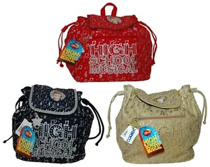HSM High School Musical Zak Efron Canvas Stoff 10"x6"x11" Original Rucksack - Bild 1 von 14