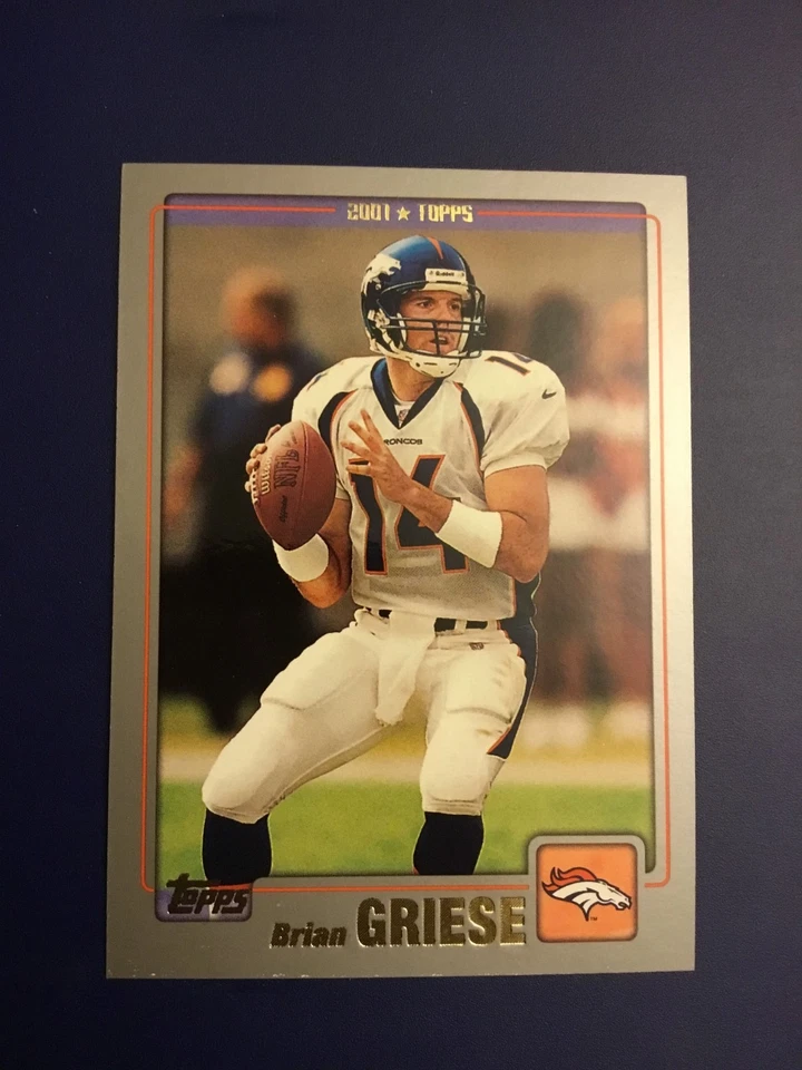 2001 Topps #246 BRIAN GRIESE Denver Broncos QB Awesome Card Look !  - Image 1 of 1