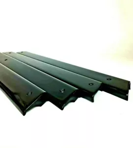 Classic Mini Wooden Gloss Piano Black Door Cappings | Set of 4 Front and Back - Picture 1 of 5