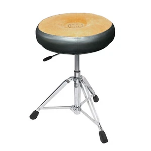 Taburete de percusión Roc-n-Soc elevador de gas asiento redondo bronceado - Imagen 1 de 3