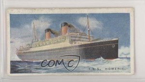 1924 ITC of Canada Merchant Ships of the World Tobacco TSS Homeric #46 0t5