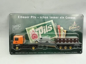 Seltenes Sammler Blechschild mit /Modellauto von EIBAUER Brauerei - 2006 / NEU - Bild 1 von 4