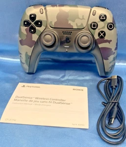 ✨Como Nuevo✨ Mando Inalámbrico Sony Playstation 5 PS5 DualSense Gris Camuflaje - Imagen 1 de 7