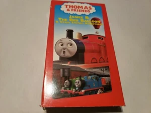 Thomas & Friends James and the Red Balloon VHS 2003 Alec Baldwin - Imagen 1 de 6