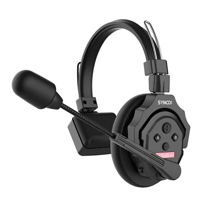 SYNCO XTALK X1 Digital Wireless Intercom Headset System FullDuplex Microphones - Image 1 of 4