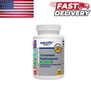 Equate Complete Multivitamin/Multimineral Supplement Tablets, Adults 50+, 125 Co - Picture 1 of 1