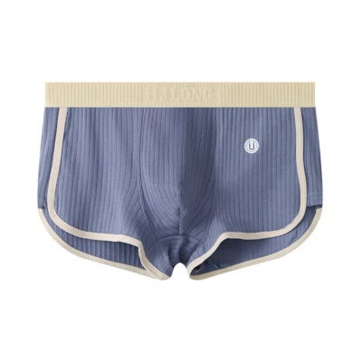 Men Sexy Underwear Underpants Soft Boxers Shorts Briefs Trunks Button Low Rise Y - Image 1 of 4