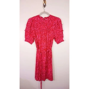 Boden Mini Blumen rosa Passe Detail Stretch Taschen Kleid Größe 6 Neu mit Etikett - Bild 1 von 6