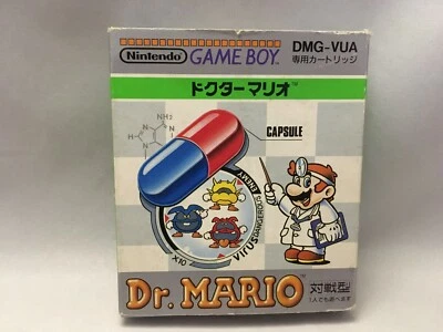 Dr. Mario NINTENDO GAME BOY Boxed,Cartridge with Manual JAPAN F/S - Image 1 of 4