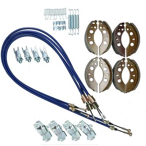 Kit de renovación de zapatas de freno y cables para remolque de mercancías Indespension GT26105 2600 kg - Imagen 1 de 1