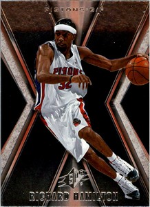 2004-05 Upper Deck SPx Richard Hamilton Basketball Card
