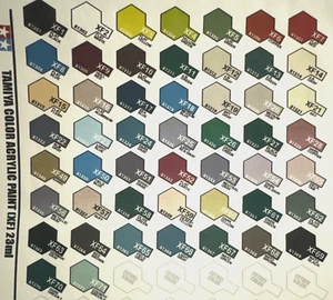 Tamiya XF-1 thru XF-71, 51 pcs 23ml. Bundle - Picture 1 of 1