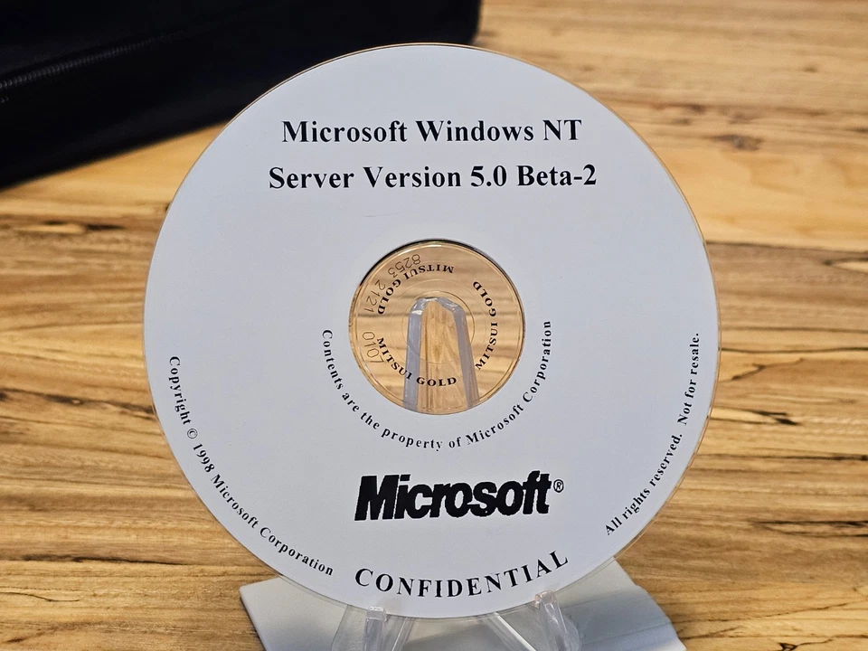ULTRA RARE: Microsoft Windows NT 5 Server (Win2K) Beta 2 Internal CD! - Image 1 of 1