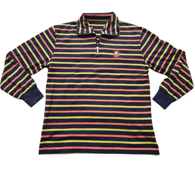 CAMISA POLO A BATHING APE BAPE MANGA LARGA MULTICOLOR RAYAS MONO GENERAL MEDIANA Foto 1 de 4