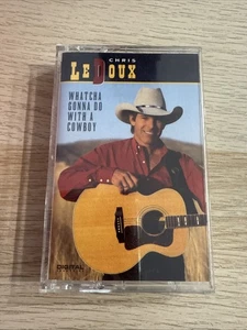 Chris LeDoux - Whatcha Gonna Do With A Cowboy Audio Cassette Tape 1992 Rare - Bild 1 von 5