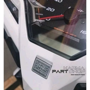 Universal Motorcycle Honda Emblem HRC Logo Square 3D SMALL Size 2 X 1.5 CM - Picture 1 of 2