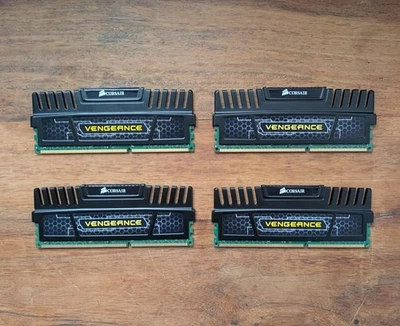 Corsair Vengeance DDR3 (1600MHZ  2 x 8GB) + (2133MHZ 2 x 8GB)   -32GB- - Image 1 of 4