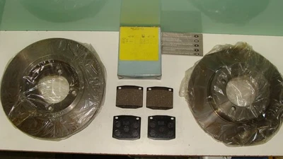 DISCOS Y PASTILLAS DE FRENO DELANTEROS DATSUN SUNNY B210 Y B310 Y VIOLETA 710 Foto 1 de 4