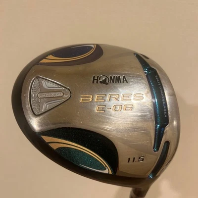 HONMA BERES E-06 Driver 11.5° ARMRQ X 43 2S Flex-R with Cover Used - Image 1 of 4