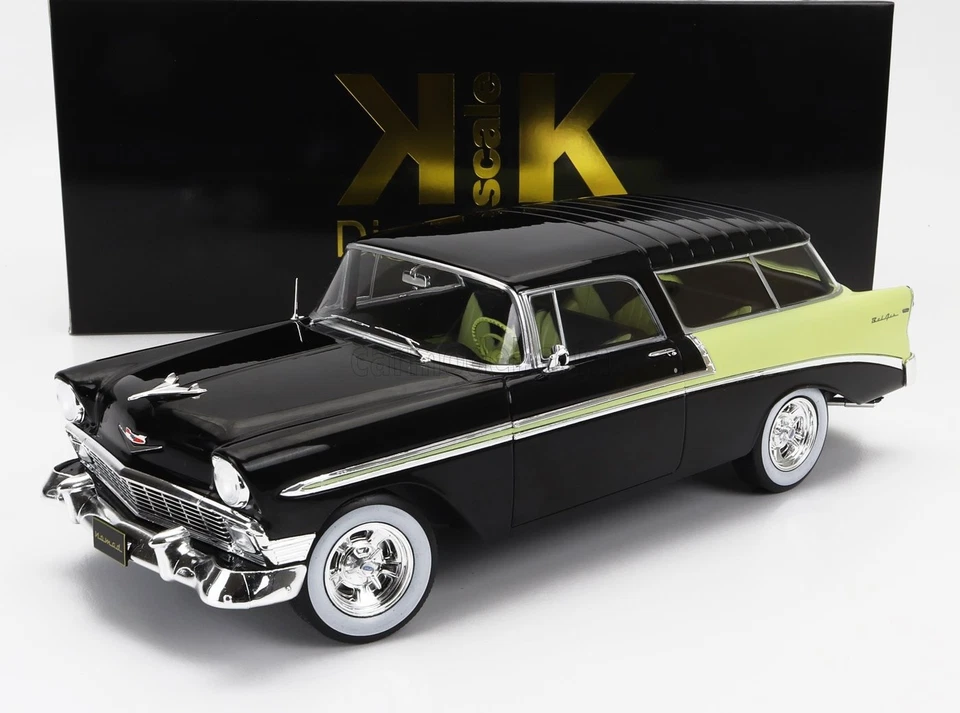 1/18 KK-SCALE - CHEVROLET - BEL AIR NOMAD SW STATION WAGON CUSTOM 1956 KKDC18129 - Immagine 1 di 1