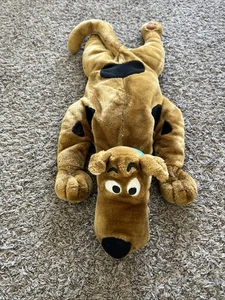 Peluche Scooby-Doo vintage 26" rete di cartoni animati posa Hanna Barbera - Foto 1 di 5