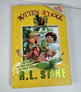 RL Stine Rotten School #3 The Good The Bad And The Very Slimy HC Illus - Picture 1 of 12