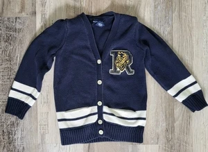 Kids Ralph Lauren Sweater Size 5 Varsity B Neck Vintage - Picture 1 of 4