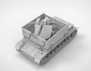 3D Printing Model 1/72 German Flakpanzer IV Mobelwagen Tank Model Unpainted - Picture 1 of 5