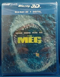 THE MEG (3D BLU-RAY) FREE USPS GROUND ADVANTAGE SHIPPING - Picture 1 of 2