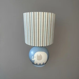 ✨ Lambs & Ivy Blue baby elephant Nursery lamp 13” (5.5”) ✨ - Picture 1 of 6
