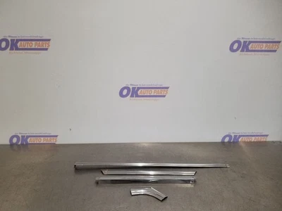 86 JEEP GRAND WAGONEER EXTERIOR QUARTER GLASS TRIM BEZEL LEFT DRIVER CHROME — 第 1/4 张图片