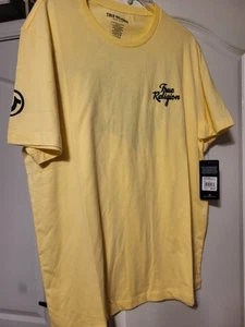 true religion t shirt xl gelb - Bild 1 von 4