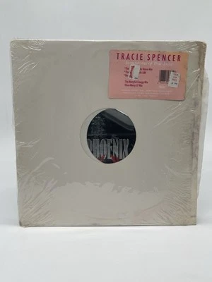 TRACIE SPENCER SYMPTOMS OF TRUE LOVE SINGLE VG+ VINYL SHRINK 1988 CAPITOL - Image 1 of 4