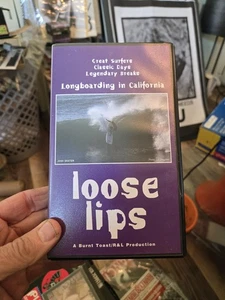 Loose Lips Vintage Surf Movie Vhs Cassette Tape Longboard Surfing - Bild 1 von 4