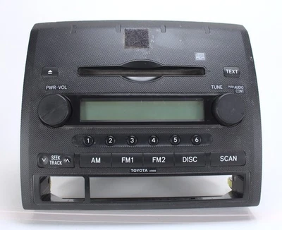 Unidad principal de CD de radio OEM Toyota Tacoma 2005-2011 modelo 86120-04110 Foto 1 de 4