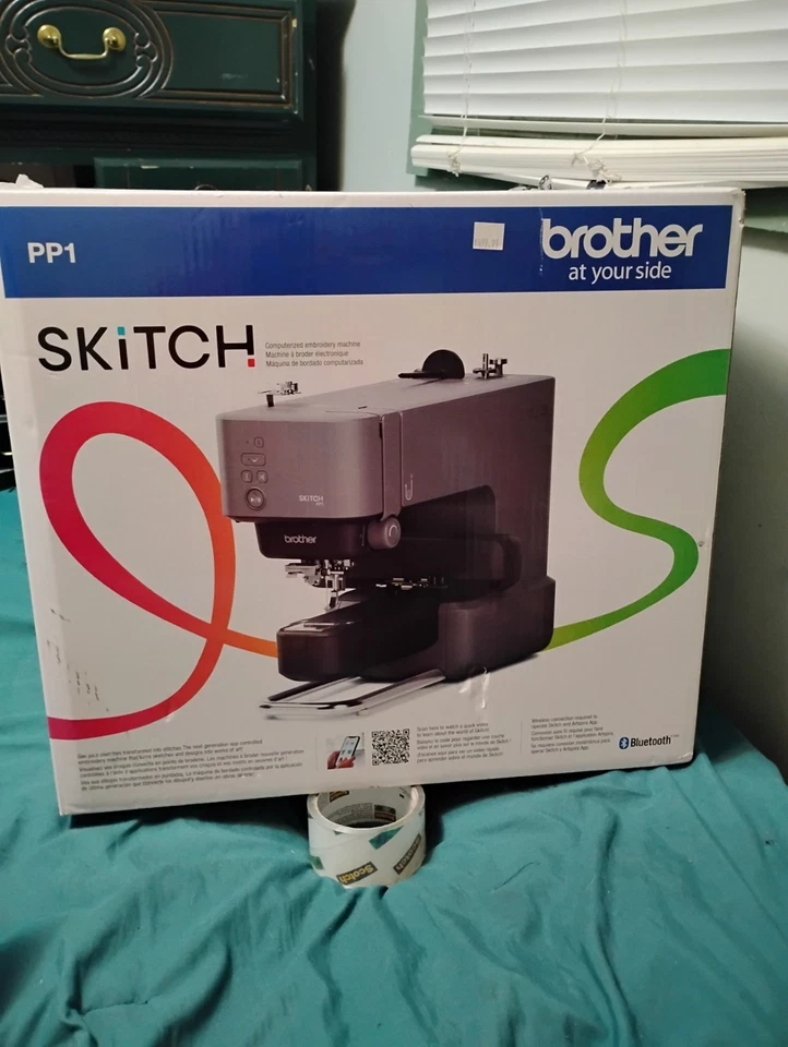 Brother на вашей стороне PP1 SKITCH компьютеризированная вышивальная машина новый в коробке розничной $499 - Изображение 1 из 1