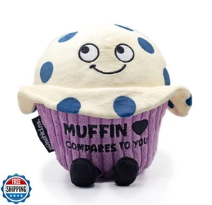 Punchkins Muffin Plüschtier - Muffin im Vergleich zu dir süßer Muffin Plüsch, süß an - Bild 1 von 5
