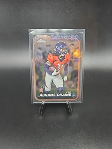 2024 Topps Chrome - Rookies Kris Abrams-Draine #256 (RC) - Picture 1 of 2