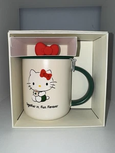 2025 Starbucks Hello Kitty Keramiktasse 16 oz Limited Holiday Edition *NEU* - Bild 1 von 3