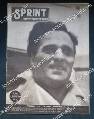 1946 SPRINT N° 56 ( Le magazine des sportifs ) - Marcel CERDAN - Photo 1/4