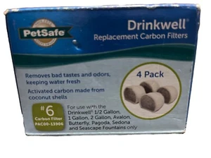 Filtros de carbono de repuesto PetSafe Drinkwell - Paquete de 4/B29 - Imagen 1 de 5