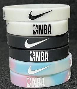 1 (One) Nike X NBA Sport Baller Band Silicone Rubber Bracelet Wristband - Picture 1 of 1