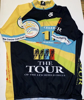 Camiseta de ciclismo unisex Tour of the Litchfield Hills 15 aniversario XXL Foto 1 de 4