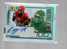 KENNY MCINTOSH 2023 LEAF DRAFT METAL AUTO ROOKIE CARD #SM-KMI  /10