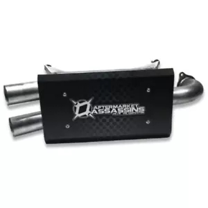Escape sin cordones de acero inoxidable Aftermarket Assassins 2015-2017 XP 1000 - Imagen 1 de 3