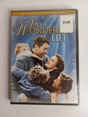 It's A Wonderful Life - 60th Anniversary Edition (DVD, 2006) Factory Sealed - Image 1 of 2